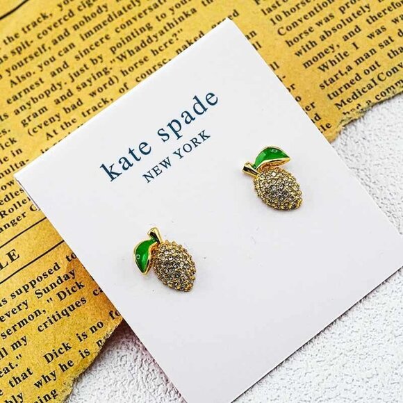 Kate Spade Grapefruit Stud Earrings - Picture 5 of 5